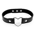 Чёрный ошейник с сердечком Bior toys NTB-80558