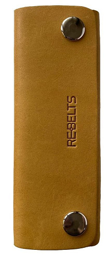 Коричневая кожаная ключница Rebelts Rebelts01