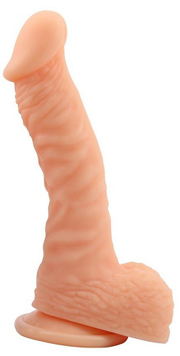 Телесный реалистичный фаллоимитатор на присоске Chisa Naked Legend CN-101767327 (19,5 см)