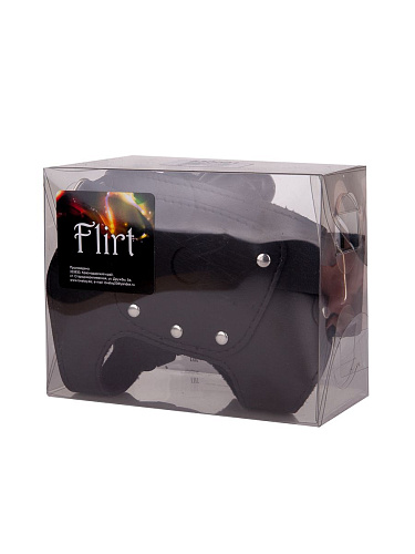 Чёрные трусики со штырьком для насадок LOVETOY (А-Полимер) 530001