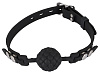 Чёрный силиконовый рельефный кляп Orion Silicone Ball Gag 24926601001