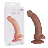 Коричневый фаллоимитатор Howells SEDUCER Bended Lust 170303Brown (18,5 см)