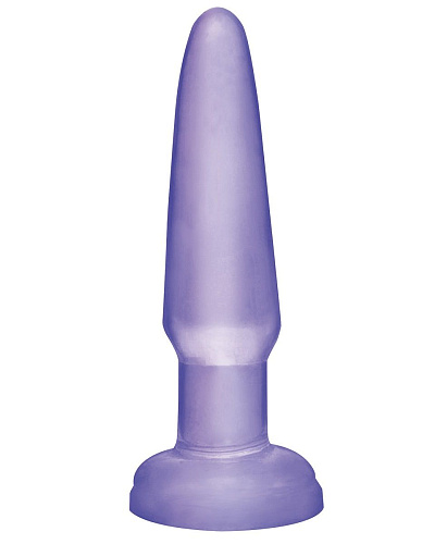 Фиолетовая анальная пробка Pipedream Beginners Butt Plug PD4267-12 (10,9 см)