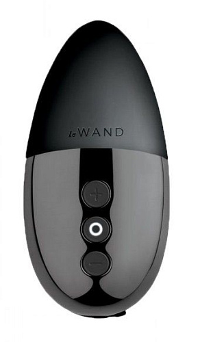 Чёрный утяжеленный премиум-вибратор Le Wand Point LW-016-BLK