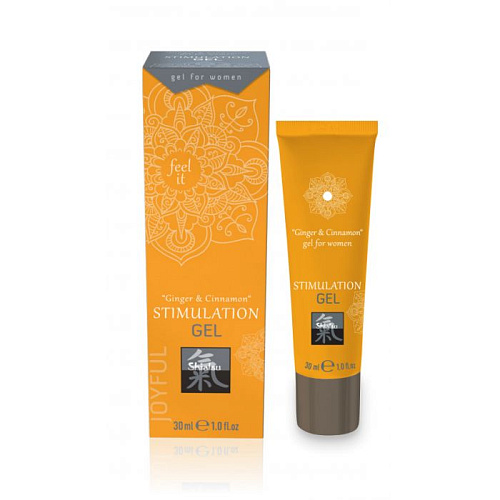 Возбуждающий интимный гель Shiatsu STIMULATION GEL Ginger Cinnamon 67212