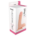 Телесный фаллоимитатор с мошонкой Toyz4lovers DILDO REAL RAPTURE T4L-00700683 (23 см)