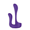 Фиолетовый вибромассажёр-насадка Tonga N 34 RECHARGEABLE COUPLES VIBE 530034