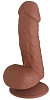 Коричневый фаллоимитатор Howells SEDUCER Ballsy Stud 170306Brown (16,5 см)