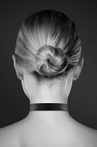 Чёрный чокер с замком в форме сердца Bijoux Pour Toi 6060040010