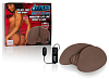 Попка и вагина коричневого цвета с вибрацией California Exotic Novelties Vivid Raw Bootylicious SE-7520-20-3