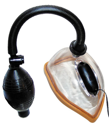 Прозрачная женская вакуумная помпа с вибрацией Orion Vibrating Vagina Sucker 05561810000