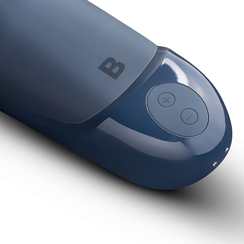 Серый мастурбатор EDC Wholesale Vibrating Blowjob Simulator BON034