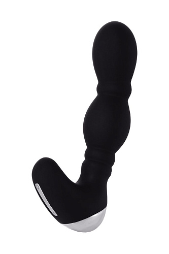 Чёрный вибромассажёр простаты Nalone Dragon CS-BO29