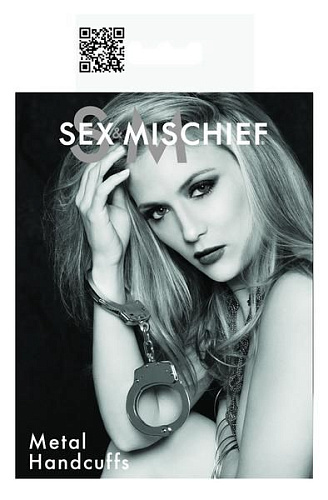 Металлические наручники Sportsheets и Sex Mischief Metal Handcuffs SS10078