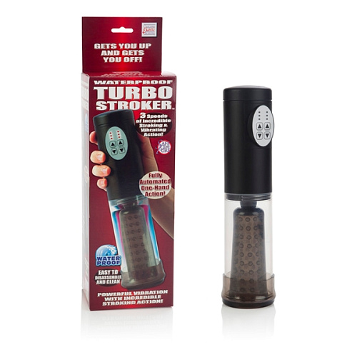 Прорачный автоматический мастурбатор California Exotic Novelties Waterproof Turbo Stroker SE-1042-03-3