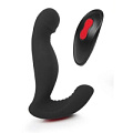 Чёрный вибростимулятор простаты S-HANDE JIGGLE-RCT SHD-S129-2