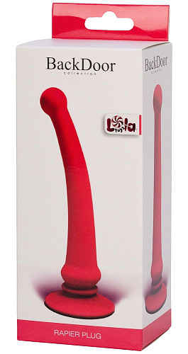 Розовый анальный стимулятор Lola toys Rapier Plug 511549lola (15 см)