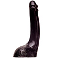 Чёрный фаллоимитатор-гигант Mister B All Black MB775124 (32 см)