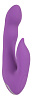 Фиолетовый вибромассажёр для внутренней и наружной стимуляции Orion Purple Vibe G-Spot 0579734 (20 см)