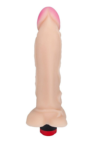 Большой вибратор телесного цвета LOVETOY (А-Полимер) ANDROID Collection-III 542503