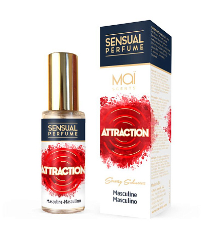 Мужской парфюм с феромонами Mai cosmetics MASCULINE PERFUME WITH SENSUAL ATTRACTION LT2115 (30 мл)