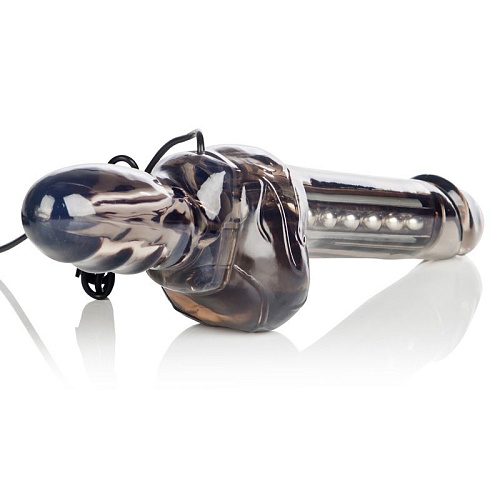 Двухсторонний дымчатый мультивибратор California Exotic Novelties COLT Big Vibe SE-6903-03-2 (33 см)