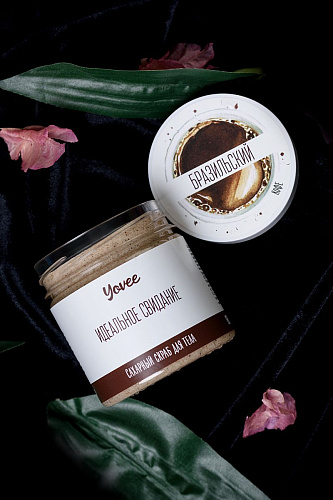 Скраб для тела ToyFa «Бразильский» с ароматом кофе 722302