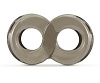 Дымчатое кольцо-восьмерка Blush Novelties Cock Ring and Ball Strap BL-00465