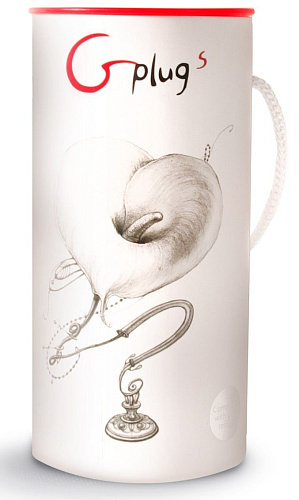 Маленькая розовая анальная пробка с вибрацией Fun Toys Fun Toys Gplug FT10165 (8 см)