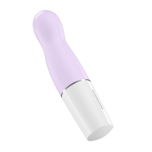 Розовый мини-вибратор OVO D3 WHITE/PINK (14 см)