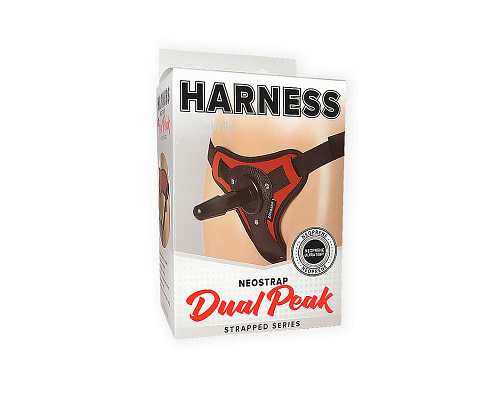 Красно-черные трусики с плагом Sitabella Dual Peak 7154-2 XL (размер L-XL)