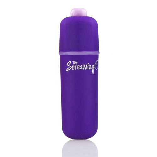 Фиолетовая бархатистая вибропулька Screaming O BUL4-101PU