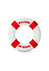 Красно-белое эрекционное кольцо на пенис Shots Media BV Buoy Welcome On Board SLI080RED