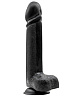 Чёрный анальный фаллоимитатор Dream Toys MENZSTUFF BLACK KNIGHT 10INCH BUTT PLUG 21066 (25 см)