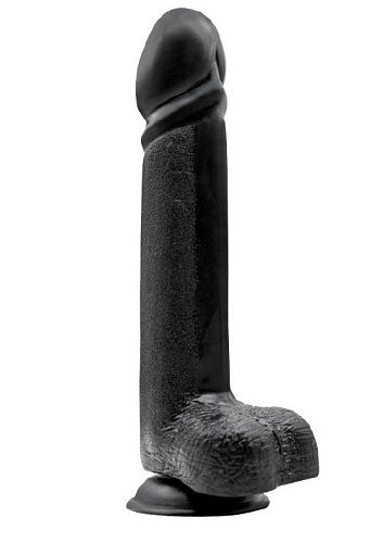 Чёрный анальный фаллоимитатор Dream Toys MENZSTUFF BLACK KNIGHT 10INCH BUTT PLUG 21066 (25 см)