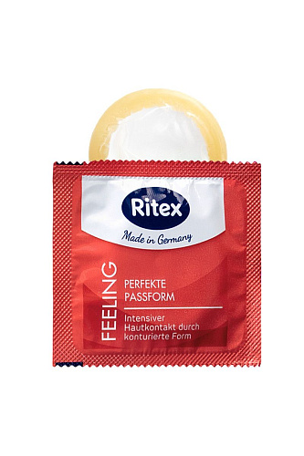 Презервативы анатомической формы с накопителем RITEX PERFECT FIT №3 (3 шт)