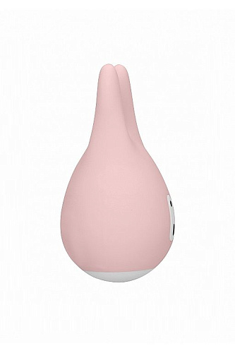 Розовый клиторальный стимулятор Shots Media BV Sugar Bunny LOV018PNK (9,5 см)