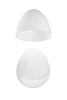 Мастурбатор-яйцо молочного цвета Tenga SILKY EGG-006