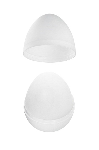 Мастурбатор-яйцо молочного цвета Tenga SILKY EGG-006
