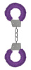 Пушистые фиолетовые наручники Shots Media BV OUCH! Purple OU002PUR