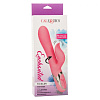 Коралловый перезаряжаемый вибратор-кролик California Exotic Novelties Enchanted Tickler SE-0649-05-3
