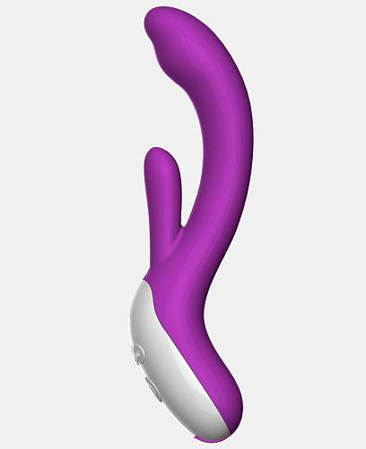Фиалетовый вибратор с мануальной стимуляцией точки G Nexus Range Cadence E24795 (22 см)