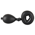 Кольцо для пениса  чёрного цвета с подкачкой Orion 0522244