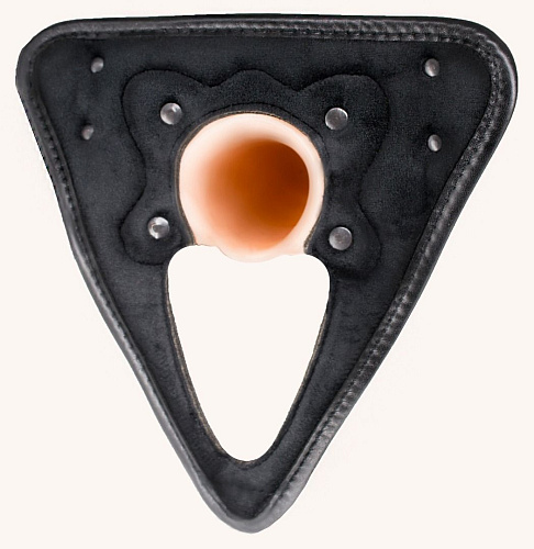 Пустотелый поясной фаллопротез LOVETOY (А-Полимер) CLASSIC 7418/1 (17,5 см)