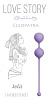Сиреневые вагинальные шарики Lola toys Cleopatra Lavender Sunset 3007-02Lola