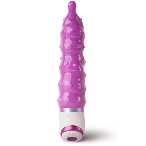 Фиолетовый гнущийся вибромассажёр Topco Sales Jog Thrill 1600047 (20,3 см)