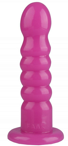 Розовый анальный рельефный стимулятор Сумерки богов 1015-96 BX DD (22 см)