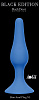 Синяя анальная пробка Lola toys Slim Anal Plug XL 4204-02Lola (15,5 см)