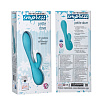 Бирюзовый вибромассажёр California Exotic Novelties Petite Dove SE-4465-12-3 (20 см)
