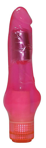 Вибратор с расширением к низу розового цвета Seven Creations Trojan 2K791PR ACHBCD GP (20,5 см)